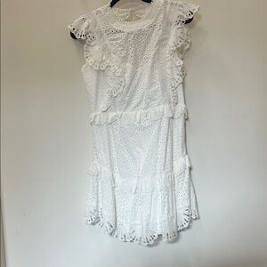 SAYLOR Elegant White Dress